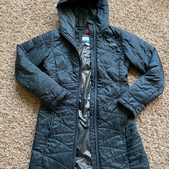 Dark green Columbia Omni coat - Picture 3 of 4